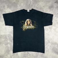 Rare Vintage Y2k 2007 Beyonce Tour Concert Rap T Shirt Double Sided Size Med Vintage Unisex Versatile Streetwear Fashion S gray