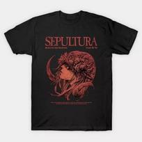 Sepultura Band T-Shirt l Tee Gift For Rock Lovers great new new shirt S brown