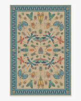 Vintažinis svetainės kilimas Iris Apfel Flutterby pūkuotas kilimas Europos pastoralinio stiliaus namų dekoravimo kilimas modernus kilimas 40x60cm beige