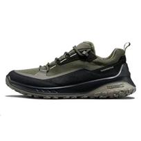 Ecco Outdo Series Fabric Simple Comfortable Versatile Non-Slip Breathable Low-Top Casual Shoes Men sneaker Black Green 82425456665 45 black