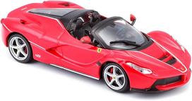 Bburago Ferrari LaFerrari Diecast Model LAFERRARI APERTA SPIDER 2017 Signature Series 1/43 (Red) [Used] gray