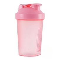 400ML Plaktuvas su nerūdijančio plieno rutuliuku, be BPA, plastikinis, baltymų kokteiliams, nepralaidus, milteliams, treniruotėms, sportui 400ml rožinė