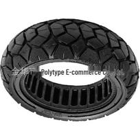10x2.75-6.5 Solid Off-Road Tread Electric Scooter Tires 10x2.75-6.5 Solid Explosion-Proof Tire black