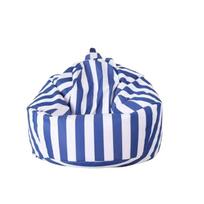 Lightweight Bean Bag Chair Sun Resistant Tatami Mat Comfortable Lazy Lounger Sofa  Beach mėlyna
