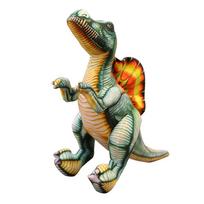 60~100Cm Spinosaurus Dinosaur Plush Toy Standing Green Dino Like Real Scary Animal Plushie Birthday Men Gift 60cm