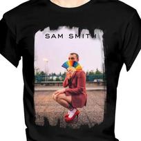 Sam Smith Poster T Shirt Black All Sizes Special S 5xl S gray