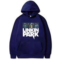 Linkin Park 2025 Tour Graphic Hoodie Spring and Autumn Unisex fashion Casual Sweatshirt Men women Fleece Long sleeve pullovers S