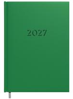 Darbo knyga - kalendorius 2027 m., A5, žalios sp.