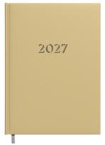 Darbo knyga - kalendorius 2027 m., A5, smėlio sp.