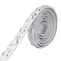 PVC Minkšto Vielinio Rėmo Dekoratyvinė Sienos Krašto Linija Lipni Apdailos Linija Rėmas Grindjuostė Veidrodžio Kraštas Lubų Namų Dekoras white