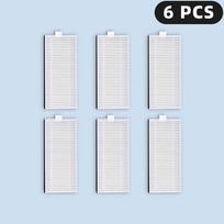 Compatible For Liectroux LILIN X6 / GARLYN SR-900 / PURON PR12 PRO / ZEDAR R600 / Lenoxx Magivaac RV4500 Parts Side Brush Filter white