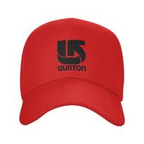 Personalized Snowboard-SKI-Burtones Baseball Cap Sun Protection Women Men's Adjustable  Dad Hat Spring One Size black