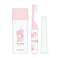 Kamio Japan - Sanrio My Melody Square Toothbrushing Set 1 set white