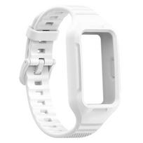 Dirželis Huawei Band 6 7 8 9 10 Apyrankė Minkštas silikoninis dirželis Su dėklu Pakeičiama apyrankė Huawei Band 6 7 8 9 10 Diržui For HUAWEI Band 6 7