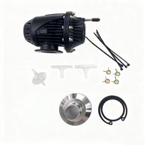High-Quality Aluminum Alloy Blow-Off Valve for Turbocharged Engines black