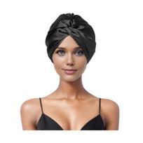 Sleeping Hat Double Layer Adjustable Fit Frizz-Free Hair Protection Comfortable Elastic Fit Nightcap Hair Care juoda