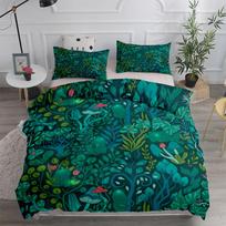William Morris Victorian Duvet Cover Set King Queen Double Full Twin Single Size Floral Bed Linen EU single(135x200cm) blue