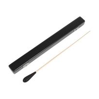Music Conductor Batons, Wood Handle Musical Conducting Batons Orchestra Conducting Band Music Batons for Leader 1 gray