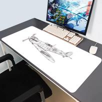 .Super-large aircraft design game Mouse Pad XXL Gaming Accessories Gamer Keyboard Non-Slip Laptop Large Rubber Anime Custom 600x300x2mm