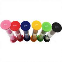 6 Pcs Sand Timer Colorful Hourglass Sandglass Sand Clock Timers Set for Brushing Children's Teeth Cooking Game School Office E