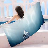 A-Assassin C-Creed Gaming Anime Beach Swimming Towel Soft Absorbent Washcloth Children's Gifts for Kids Travel Camping Gym Cotton 30x30cm gray