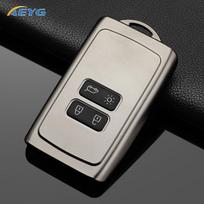Fit For Renault Captur Megane Talisman Espace Clio Zoe Koleos Scenic 4 Arkana Dacia Sandero Card Auto Key Fob Cover Case Key Ring white