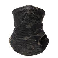 Multi-Functional Large Mesh Holes Face Towel Breathable Tube Bandana UV Protection Quick Dry Sunshade Collar Outdoor Sports