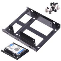 Stalinio kompiuterio 2.5–3.5 kietojo disko dvigubo darbalaukio SSD tvirtinimo kronšteino vidinis adapteris