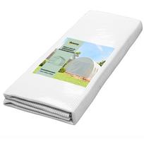 Replacement Greenhouse Cover, Weather-Resistant, 400 cm x 300 cm x 200 cm, Transparent, White 400 x 300 x 200 cm balta