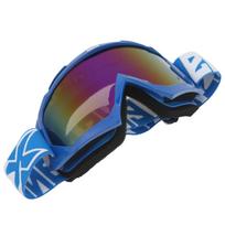 Motocross Dirt Bike Goggles ATV Glasses Riding Off Road Goggles Anti Skid Anti Impact Anti Wind Sand Blue Frame Color Eyeglass black