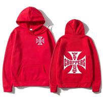 West Coast Iron Cross Choppers Hoodie XS