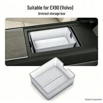 Upgraded Organizer Tray for Volvo EX90 Center Console gray