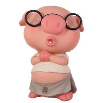 Model Pig Piggy Bank Savings Tank Decorative Pig Shaped Money Boxes Safe Cartoon Pig Money Bank Children'S Gift brown