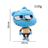 New World Of Gumball: The Wonderful World Of Gumball Anime, Surrounding Dolls, Gumball Plush Toys rožinė