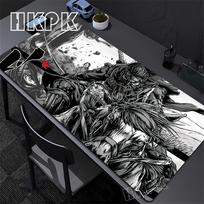 Large Computer Gamer Table Mat Ghost of Tsushima Samurai  Mouse Pad Laptop Desk Mats PC Mousepad Non-slip Rubber keyboard Pads 30cmx60cm(11.8x23.6inch)