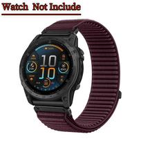 20 22 26mm Nylon Loop Strap for Garmin Fenix 8 Enduro 3 2 Fenix E  Quick Fit Band Accessory for Garmin Fenix 7X/6X/5X Watch Band Fenxi 8 51mm