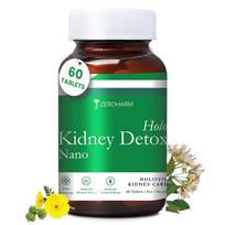 ZEROHARM Holo Kidney Detox | Herbal Creatinine & Kidney Support with Varuna, Punarnava,Pathachata | Kidney Detox & Cleanse for Men & Women | Nano