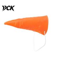 Carrot Nose for Costume Fake Nose, Clown Cosplay Prop, Realistic Snowman Accessory Flexible Orange with Elastic Lanyard Halloween Party, Stage One Size 1pc orange