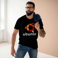 Ubuntu Linux Logo Men's T-Shirt and kids tshirt Size S to 3XL S white