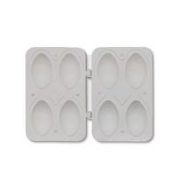 4/9 Holes Kibbeh Roll Moulds Manual Meatloaf Mold Meatball Maker  International Students 4 Grids gray
