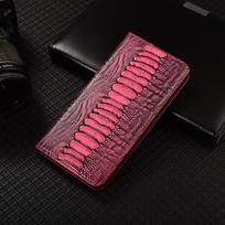 Tikros odos atverčiamas dėklas su stručio raštu, skirtas Samsung Galaxy M21 M31 M31S M51 M22 M32 M52 M62 M23 M33 M34 M53 M54 M55 M21