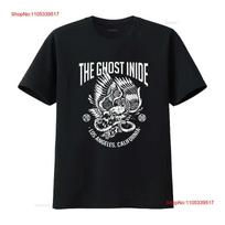 Men's The Ghost Inside T Shirt 2008 Rock Band Size Medium vintage Washed streetwear Versatile C L black