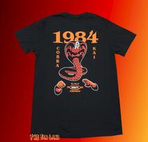 New Karate Kid Cobra Kia Mens Vintage 1984 T-Shirt 4XL black