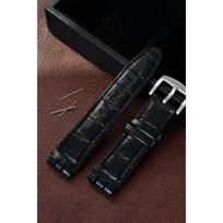 Rudos karvės odos laikrodžio apyrankė 23mm Swatch IRONY YOS440 449 448 401G laikrodžiui Minkštas vyriškas verslo keičiamas apyrankes 23mm ruda