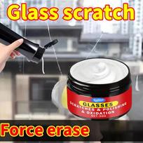 Windshield Scratch Repair Cream Car Glass Polishing Compound Restore Clear Coat Scratch Remover Ceramic Coating 50g+sponge