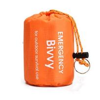 Bivvy Lightweight Sleeping Bags Emergency Sleeping Bag Survival Blanket Bags Survival Sleeping Bag oranžinė