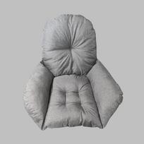 Sustorinta pagalvėlė lauko sūpynėms arba balkono supamam krėslui Backrest Chair Cushion smėlis