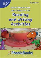 Phonic Books Dandelion Readers Reading & Writing Activities Set 2 Units 11-20 Chips for Lunch (Two Letter Spellings sh, ch, th, ng, qu, wh, -ed, -ing, -le): Photocopiable Activities Accompanying Dandelion Readers Set 2 Units 11-20 Chips for Lunch