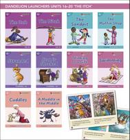 Phonic Books Dandelion Launchers Units 16-20 The Itch ('tch' and 've', two-syllable words, suffixes -ed and -ing and 'le'): Decodable Books for Beginner Readers 'tch' and 've', two-syllable words, suffixes -ed and -ing and 'le'