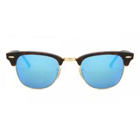 Ray Ban Rb3016 S clubmaSter flaSh lenSeS 114517 uniSex SunglaSSeS Sand Havana/Gold/49-21-140 blue